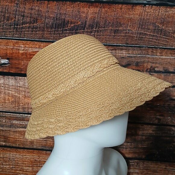 Nicole Marciano Straw Sun Hat One Size Beach Garden main image 4